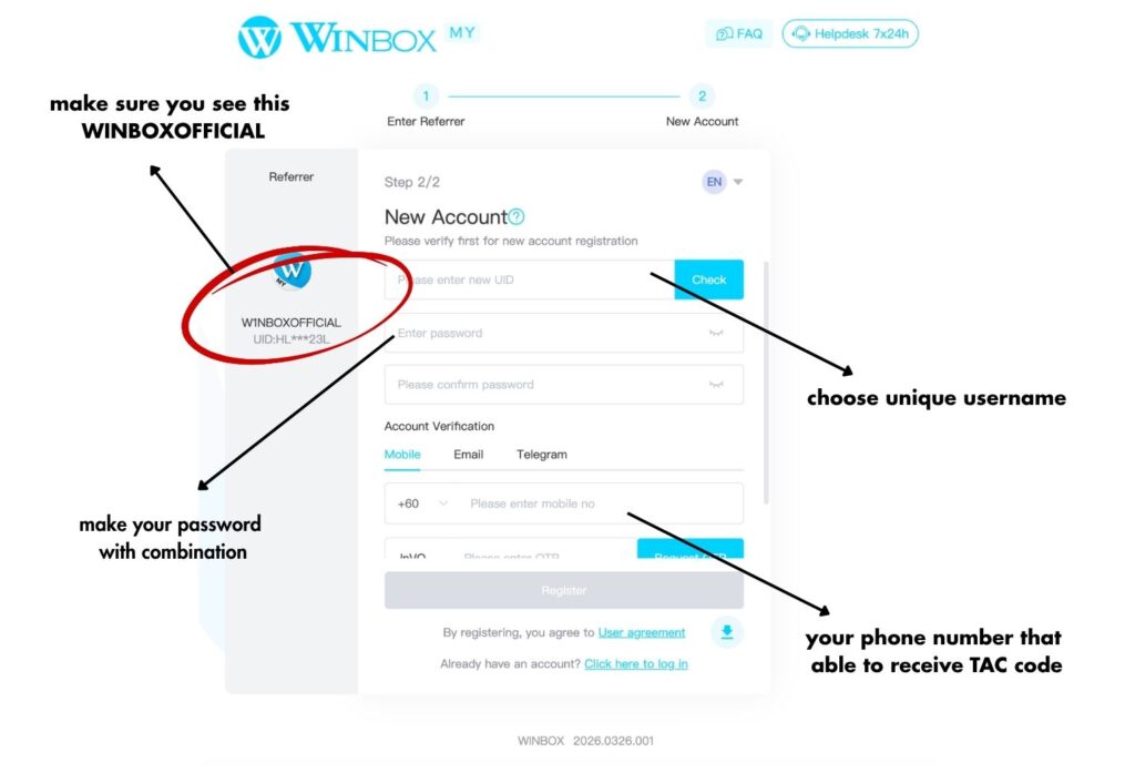 winbox malaysia login page