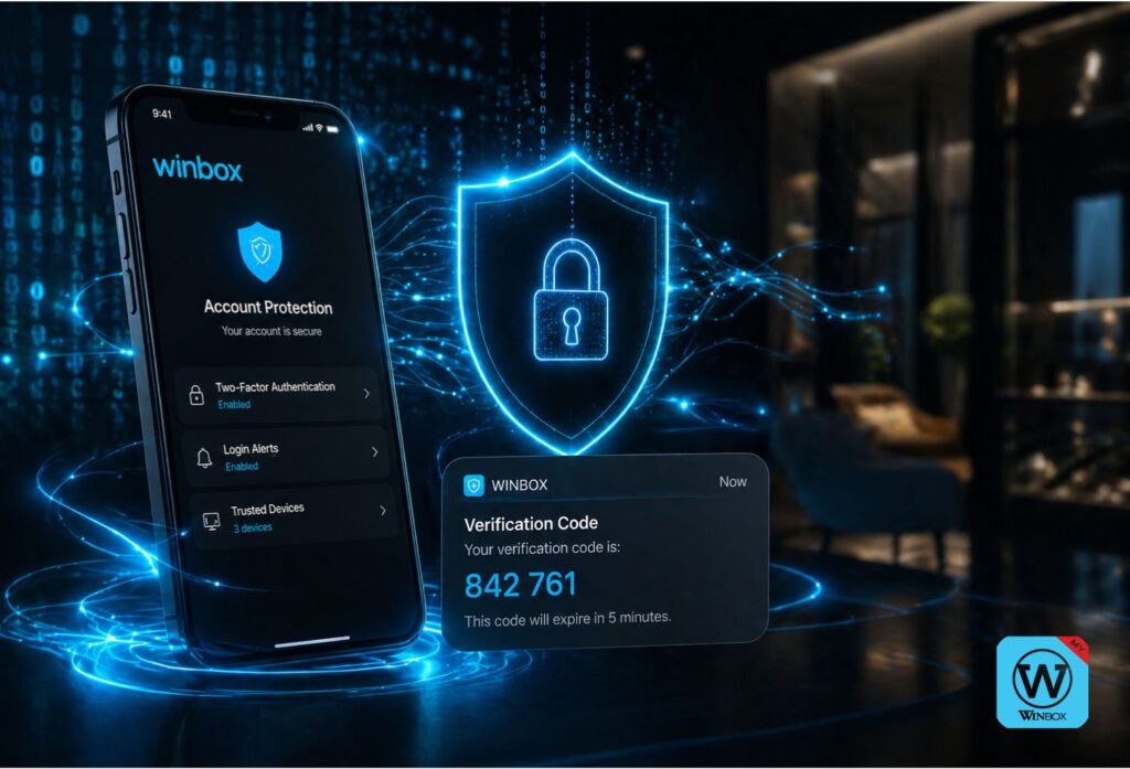 winbox verification code
