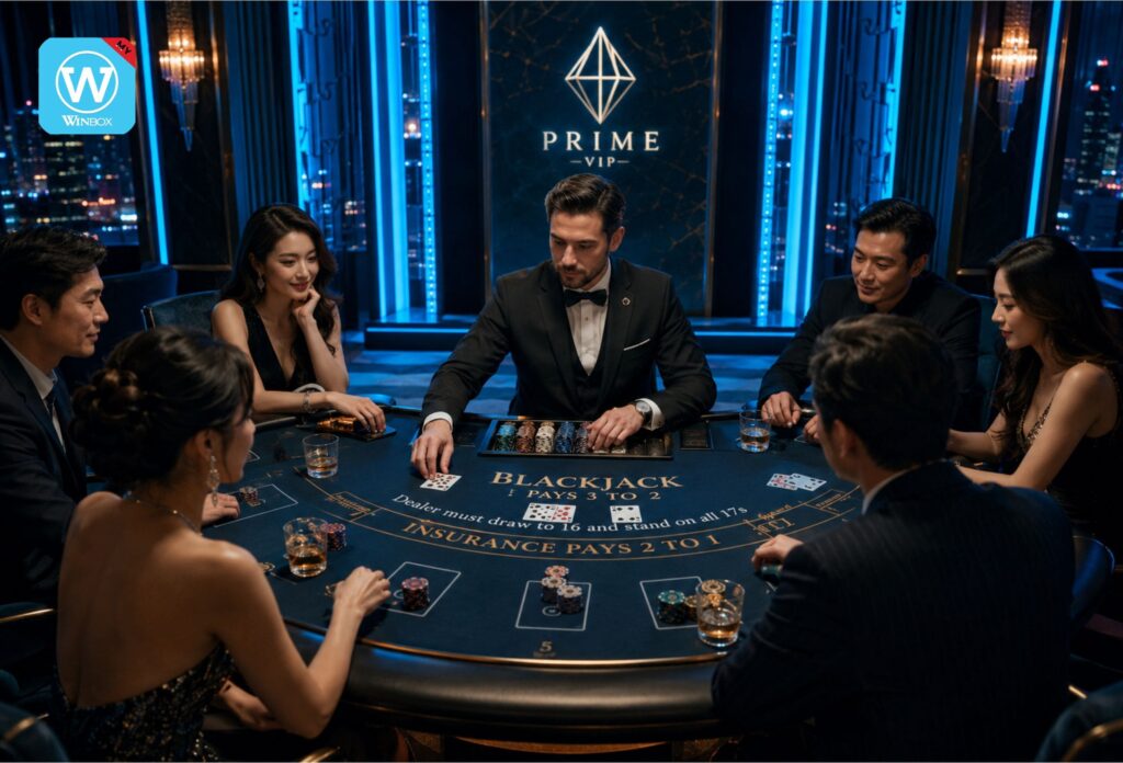 High roller live blackjack table with professional dealer in luxury live casino Malaysia